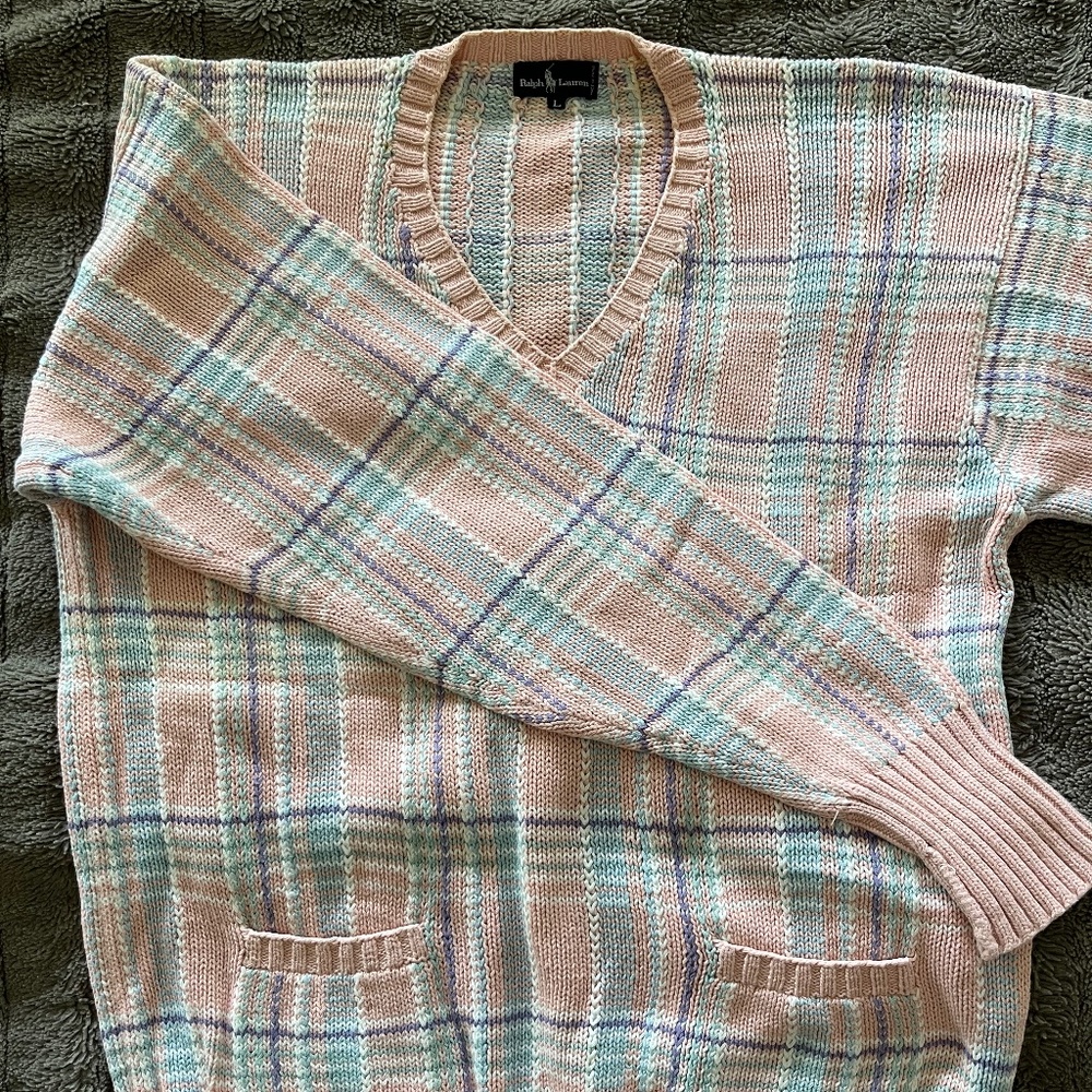 Ralph Lauren Vintage Pink Sweater
